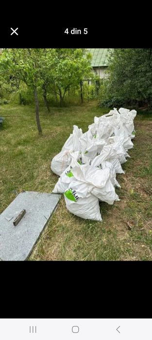 Debarasez ridic saci cu moloz din constructii