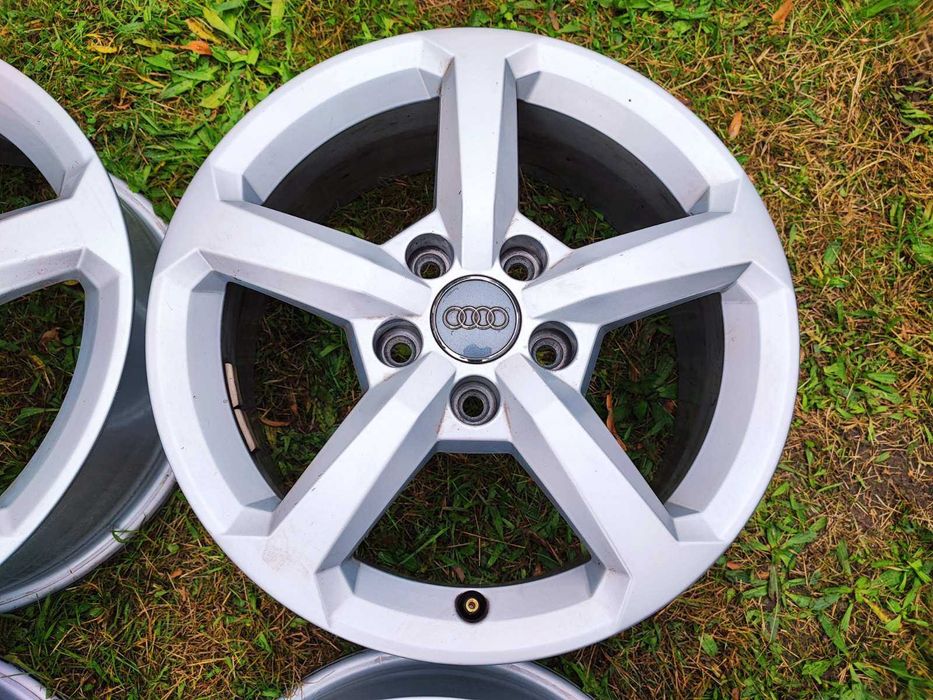 Audi/Ауди; Фолксваген/VW - 16 цола 5x112; 4 бр. оригинални лети джанти