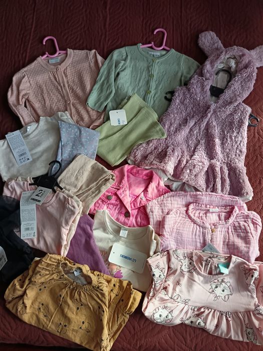 Лот за момиче р. 9-12м.80