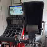Hunter GSP9700 Road force. Баланс машина Хънтер  с пътен тест