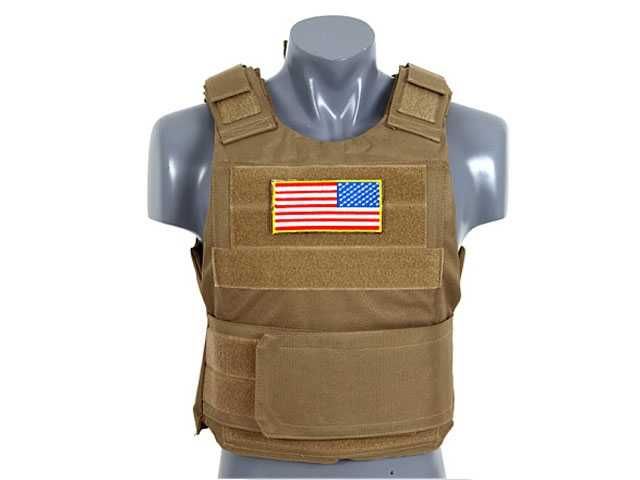 Vesta Tactica Protectie DELTA BODY ARMOR Culoare COYOTE,8FIELDS Noua