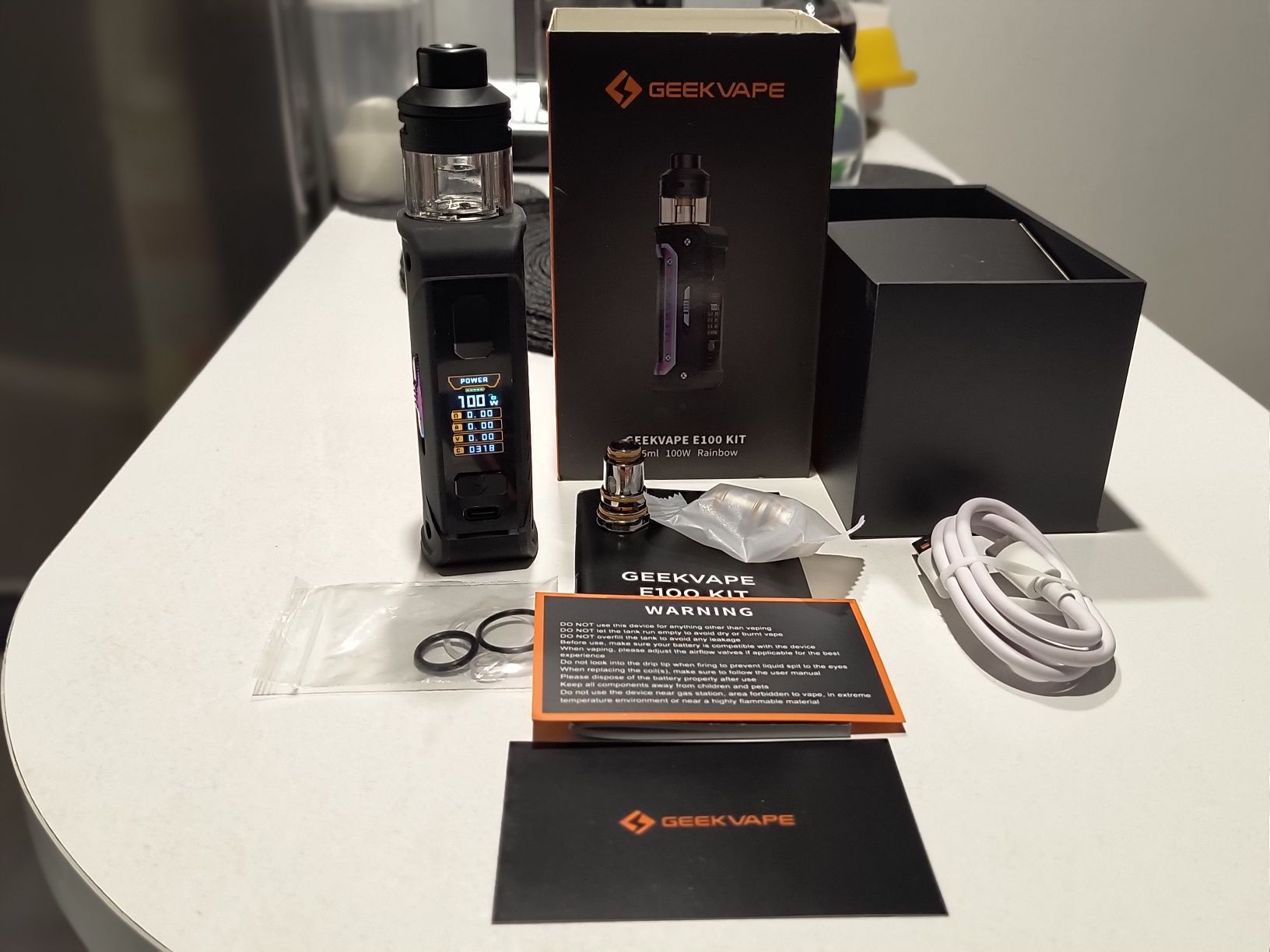 Tigare Electronica GeekVape E100 Kit Rainbow