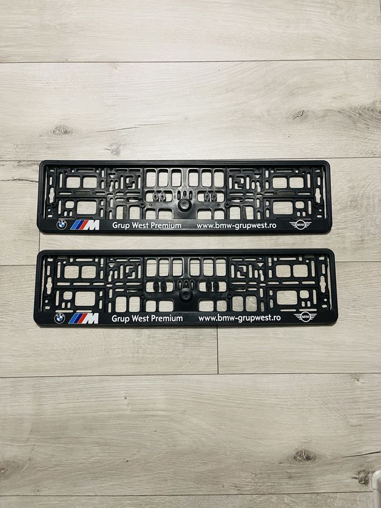 Оригинални подложки за номера за BMW, Porsche, Mini и Mercedes