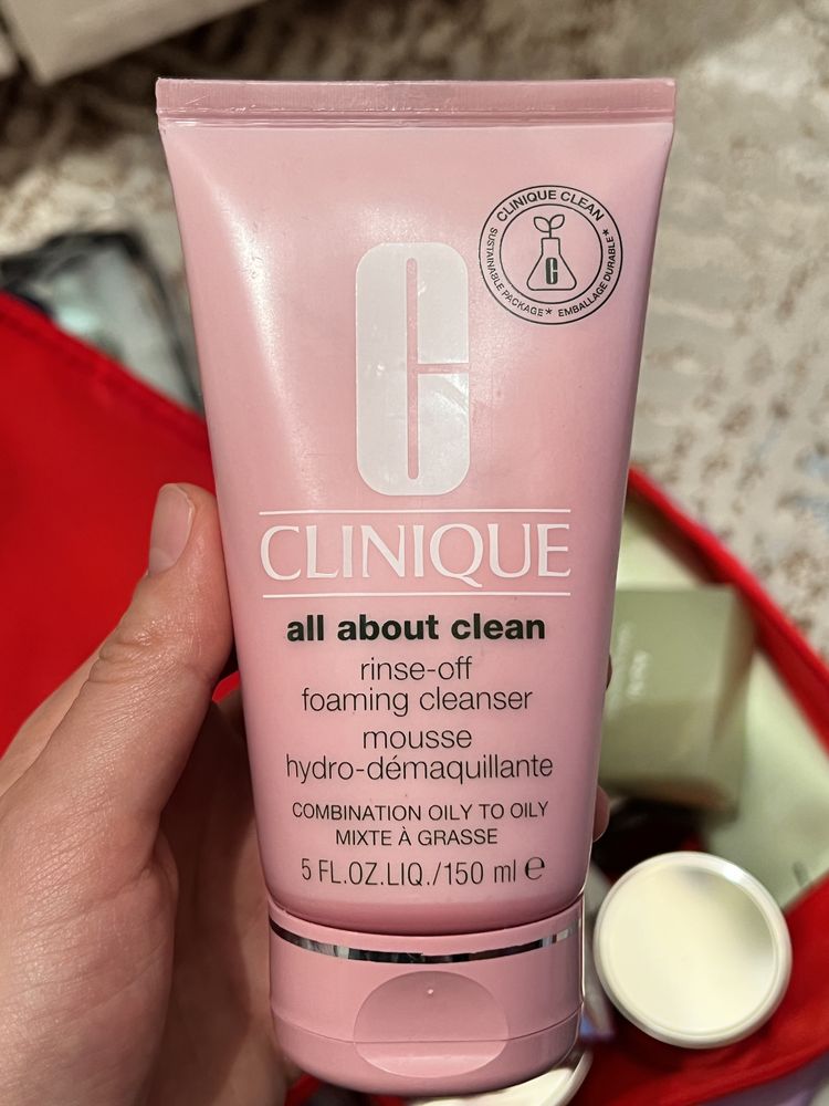 Clinique all about clean rinse-off умывалка