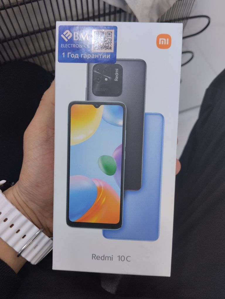Redmi 10 c sotilad 1qol ishlatilgan halati alo