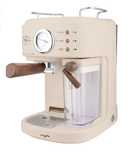 Espressor manual MYRIA , 1.5l, 1250W, 15 bar, crem-maro