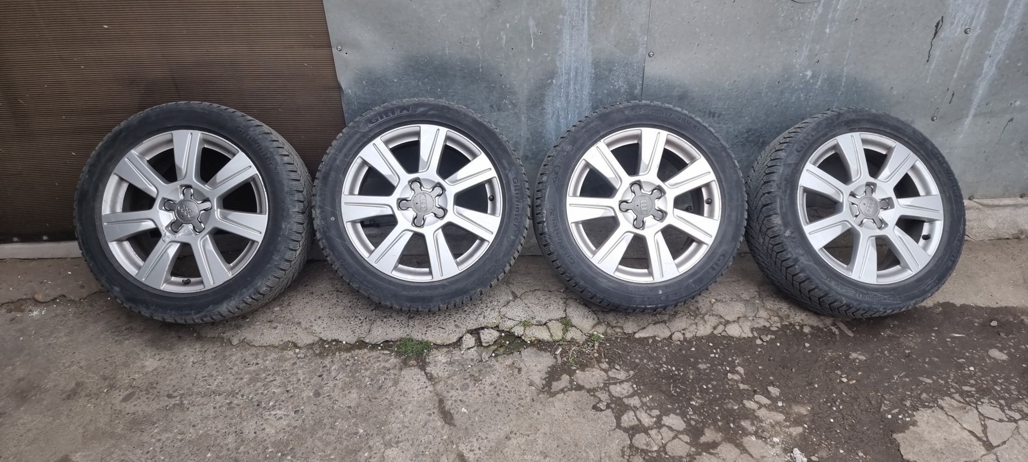 Roți audi jante si cauciucuri 225 50 17