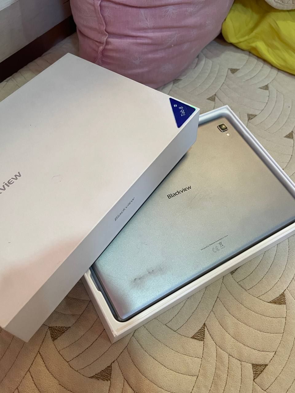 Планшет Blackview tab 8 сломанный экран поцарапанный корпус