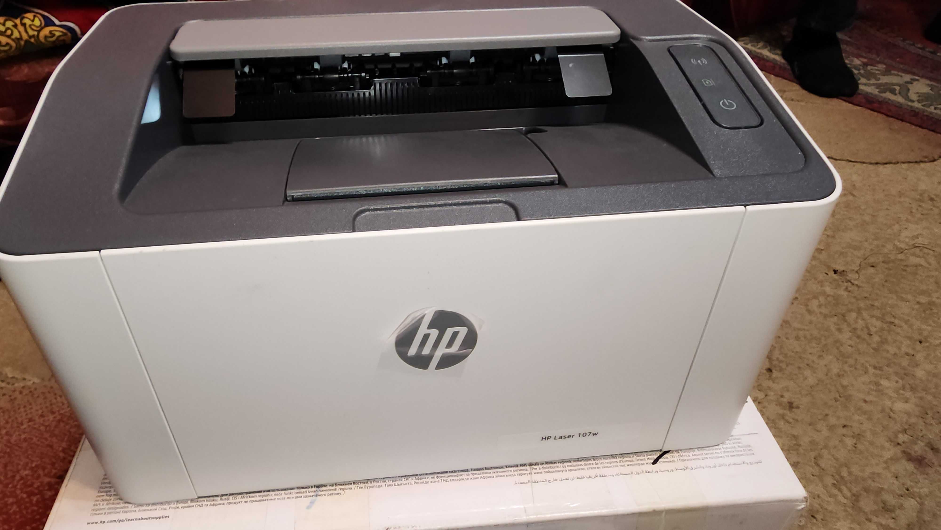 Hp Laserjet 107w Printer wifi Xolati Kam Tutilgan yangi Srochno