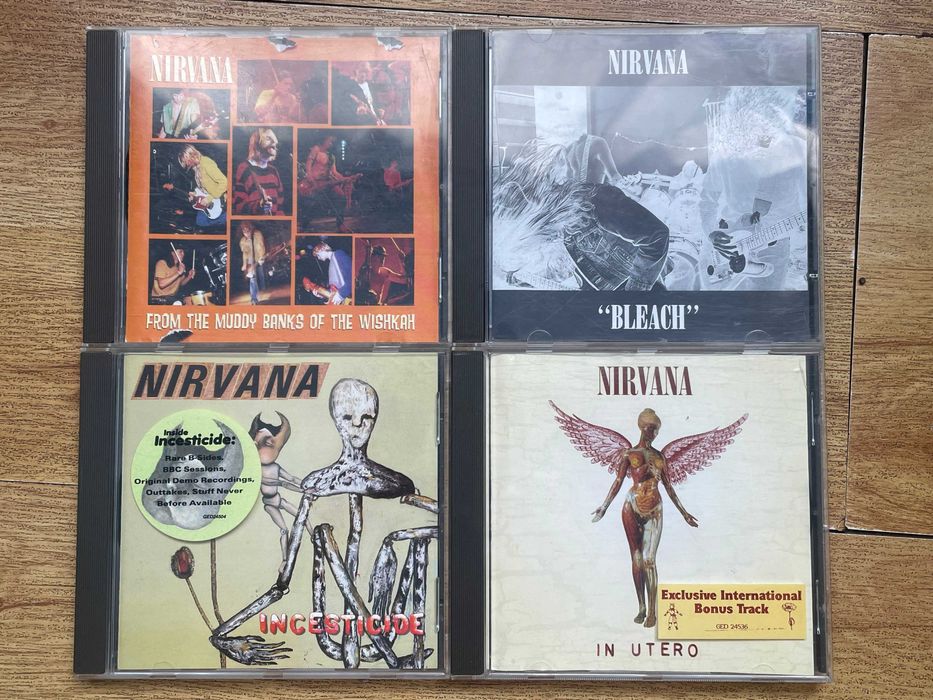 Colectie 4 cd-uri NIRVANA