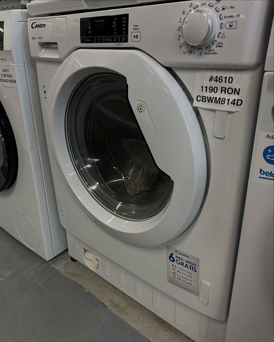 !!PROMOTiE!! Masina de spalat rufe incorporabila Candy CBWM814D