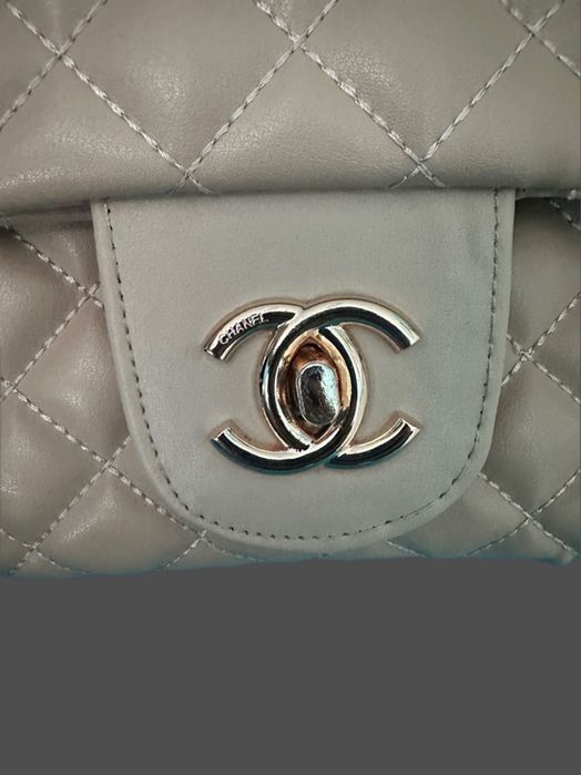 Дамска чанта Chanel Jumbo Classic Caviar Double Flap shoulder bag
