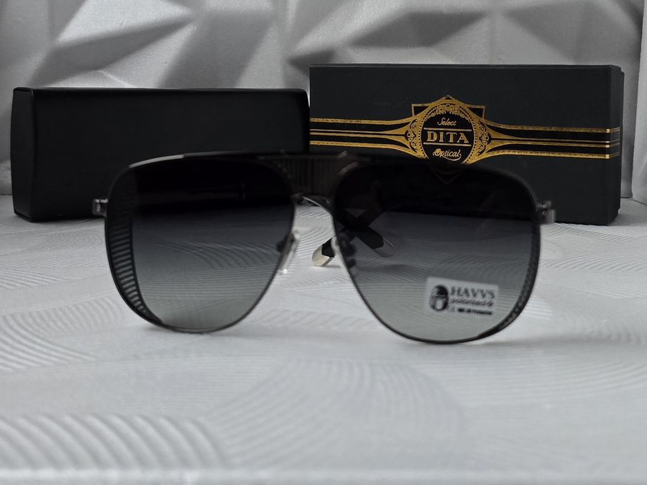 Мъжки слънчеви очила dita с капаци отстрани с поляризация