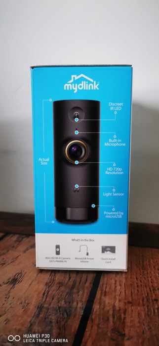 Camera mini IP Wireless D-LINK DCS-8000LH, HD 720p, IR, zi/noapte