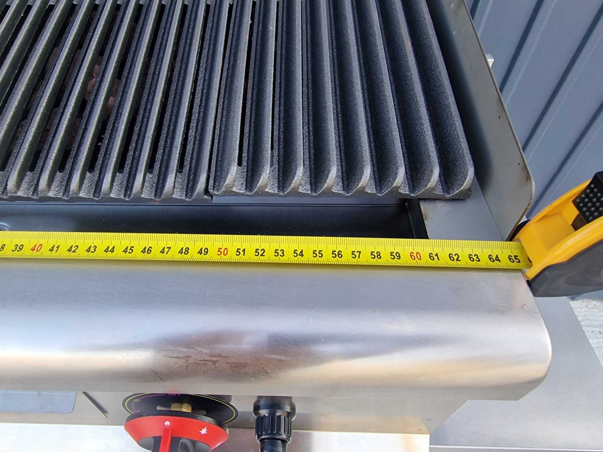 Gratar cu Roca Vulcanica si Grill din fonta,5 kg de roca inclusa