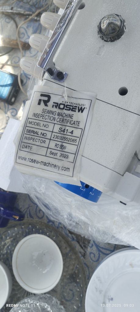 Rosew averlo tikuv mashinka kamlekt yengi