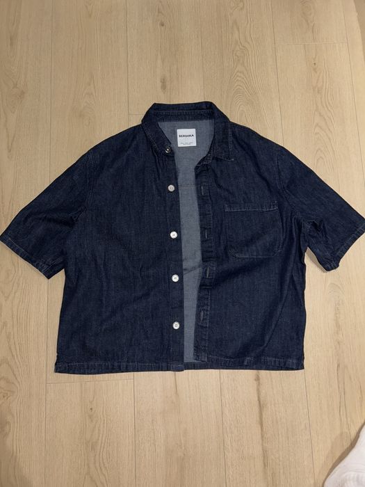 Denim тъмно-синя риза