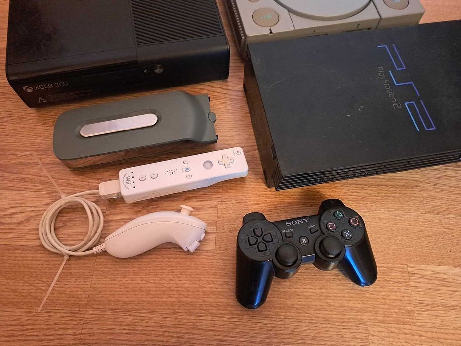 console de joc + diverse accesorii