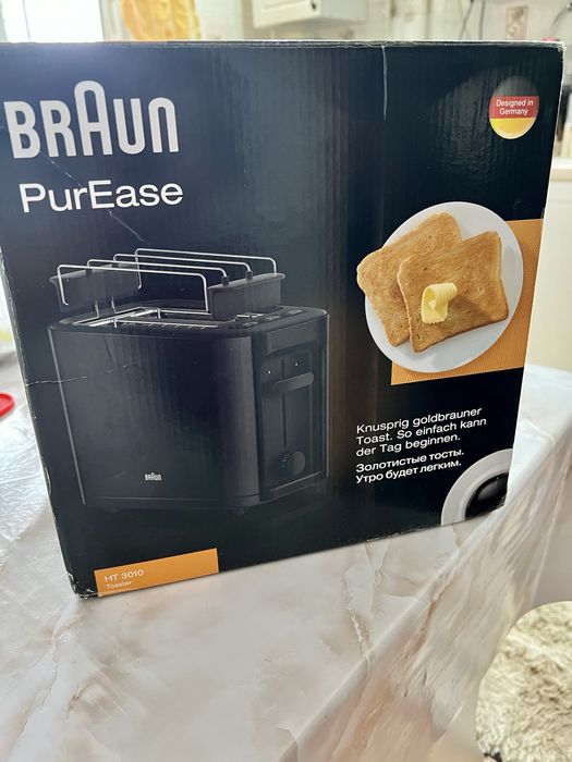 Тостер от BRAun тостер