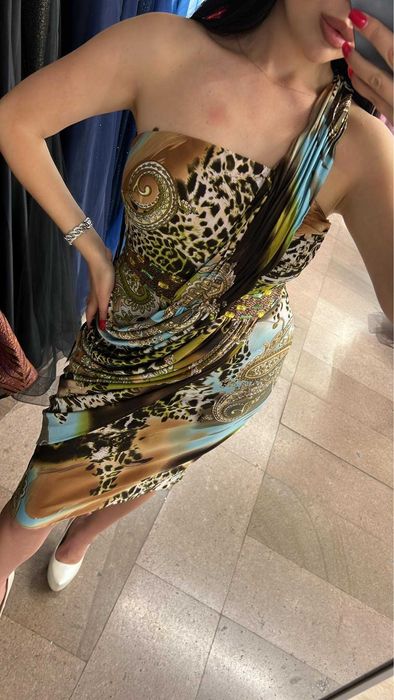 Дизайнерска къса рокля Паула Ричи