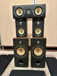 Boxe 5.0 HiFi Bowers&Wilkins DM602 S3 DM600 S3 LCR60 S3