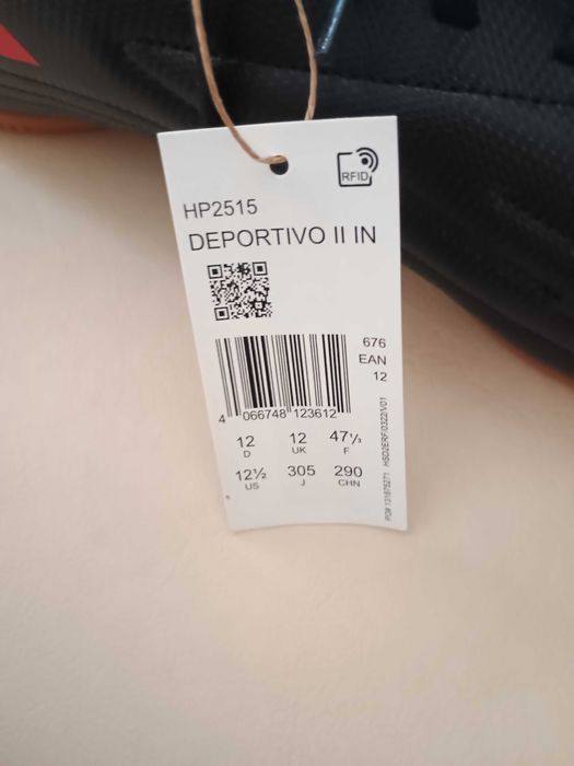 Нови футболни обувки Addidas deportivo, 47 1/3
