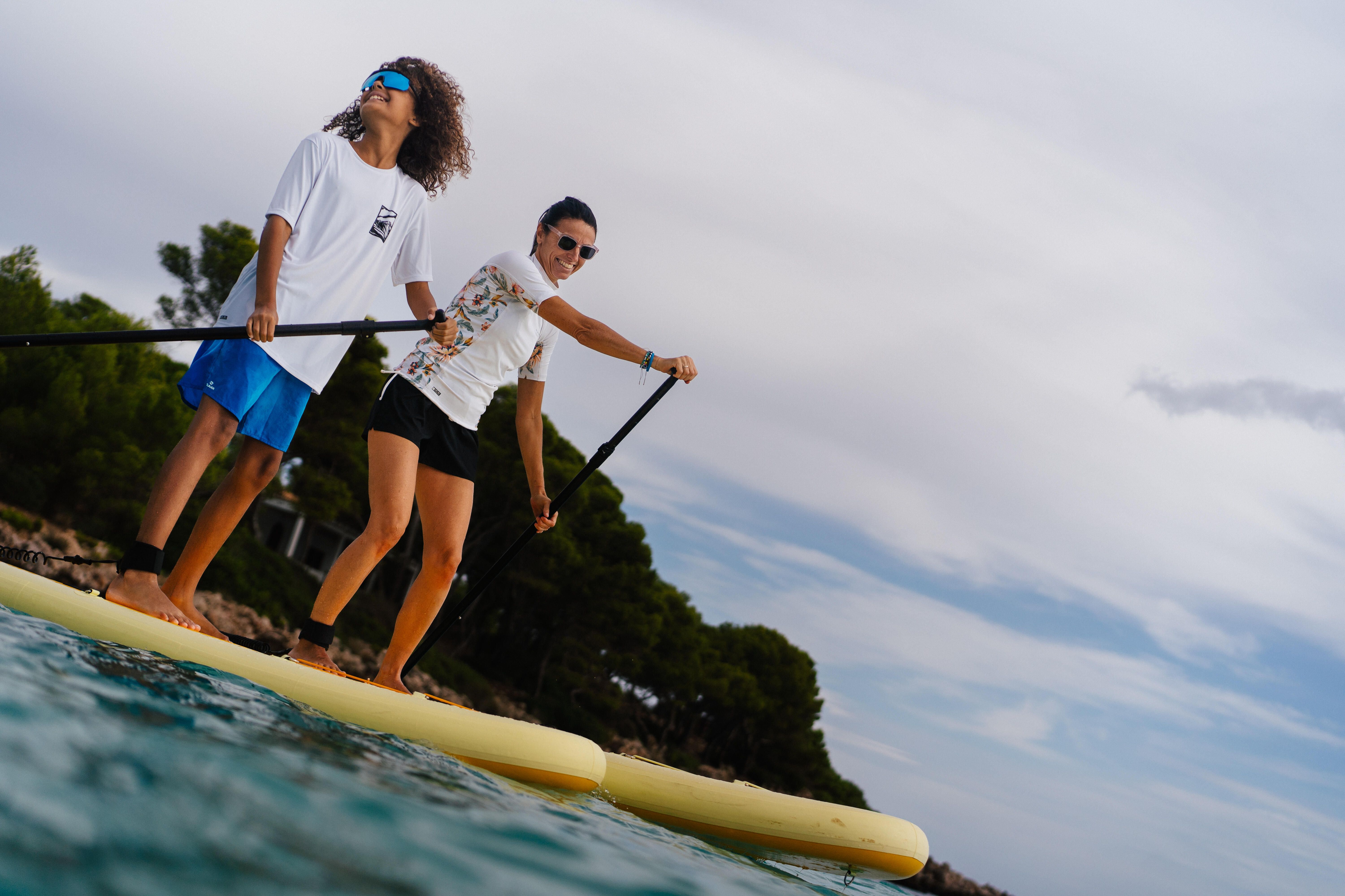 Set Stand up paddle gonflabil 9'6, - produs resigilat (nou) Decathlon