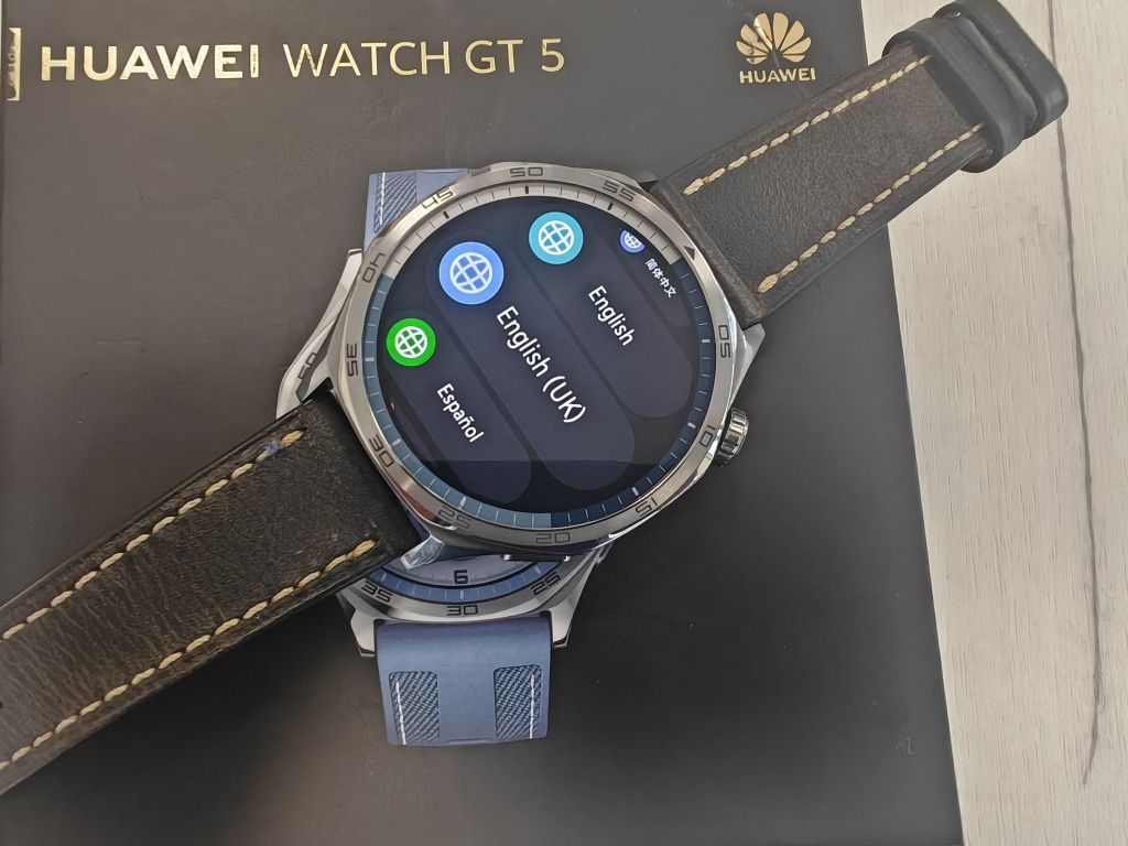 Като нов Huawei Watch GT 5 46mm Гаранция