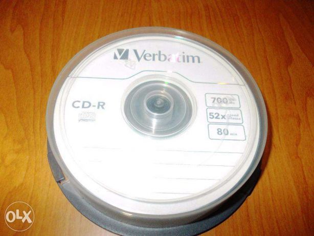 10 Cd uri Bulk Blank Verbatim Memorex