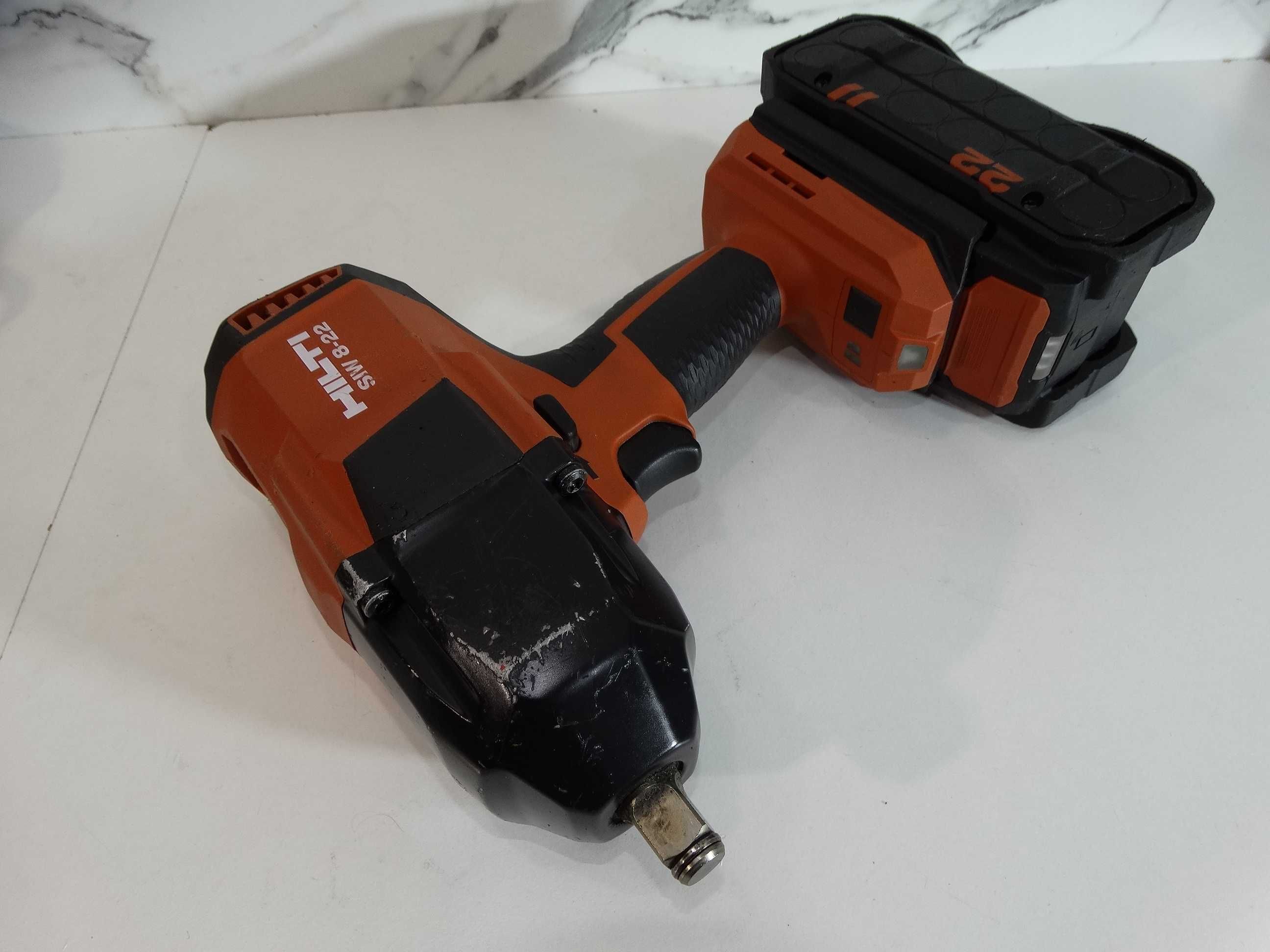 2024  Hilti SIW 8 - 22 / Nuron / 2 x 8.0 Ah - Мощен гайковерт 1000 Nm