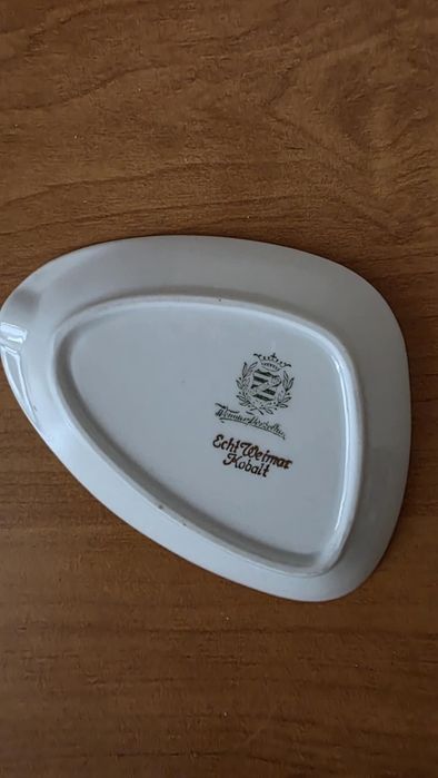 Scrumieră porțelan cobalt Echt Kobalt original,  Mad