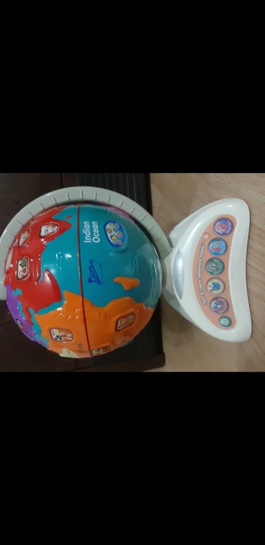 Glob pamantesc interactiv engleza cu functii