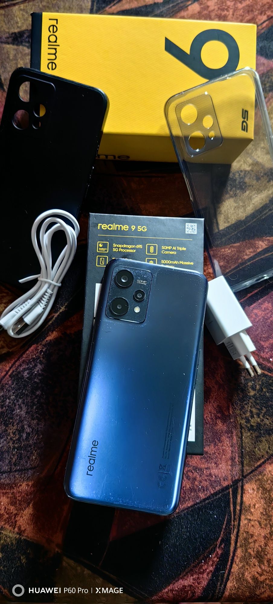 REALME 9 5G-ПЕРФЕКТЕН.6.5"AMOLED 120Hz.Smooth Display