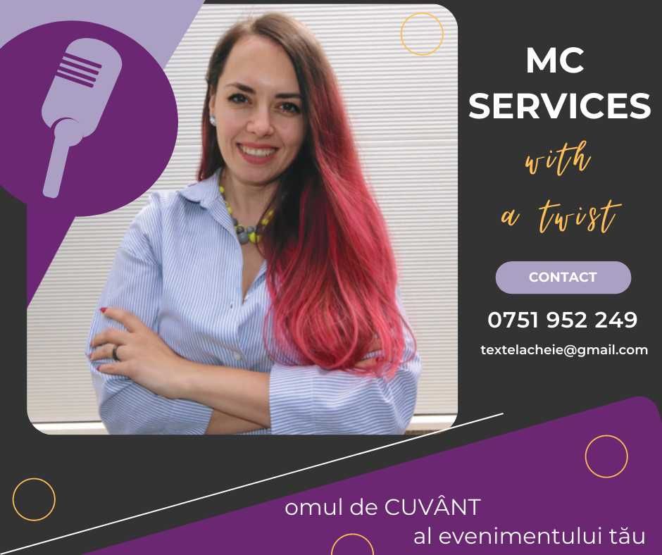 MC/ staroste/ wedding planner pentru evenimente deosebite!