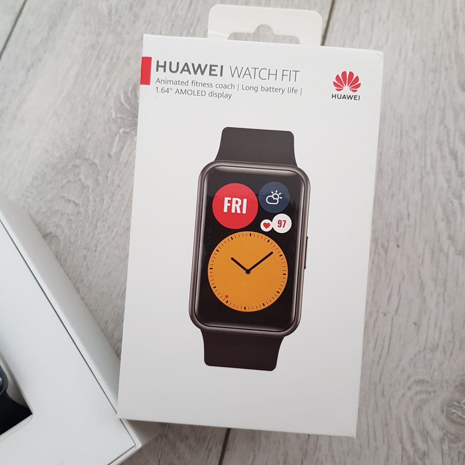 Ceas smartwatch Huawei watch fit foarte putin folosit