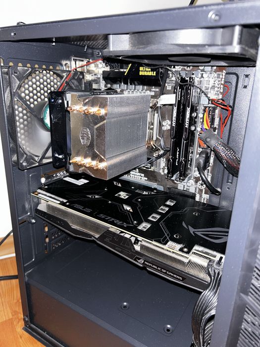 Unitate Gaming GTX1060 Asus Rog Strix 6GB, I5-6500, 8GB ram, SSD 25GB