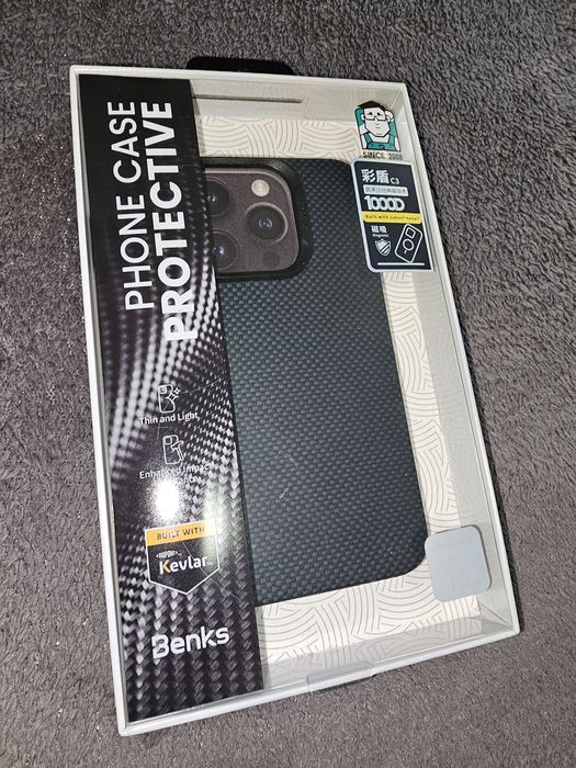 Husa Benks Kevlar iphone 15 PRO