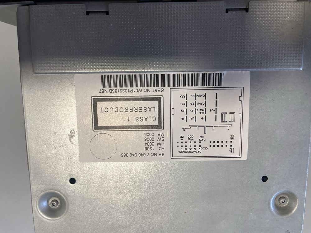 Cd player Seat leon 2005-2012
