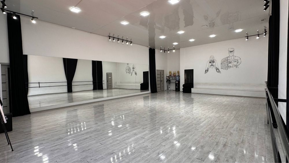 Почасовая Аренда Зала Студии Для Танцев, Фитнеса и Репетиций от 100000