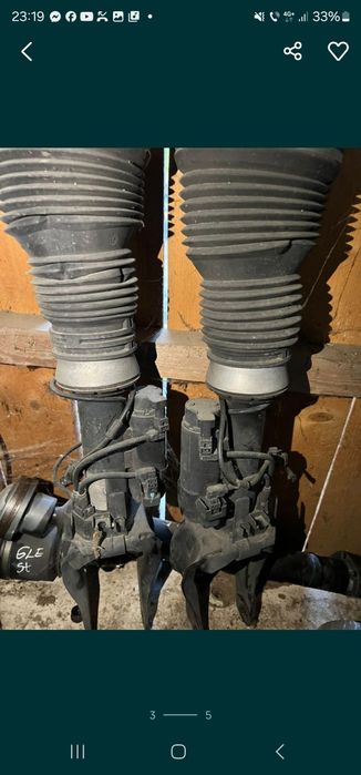 Pierne telescop Mercedees GLE cupe față spate  an 2017