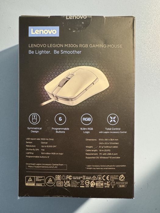 Mouse Gaming Lenovo Legion M300s RGB NOU SIGILAT