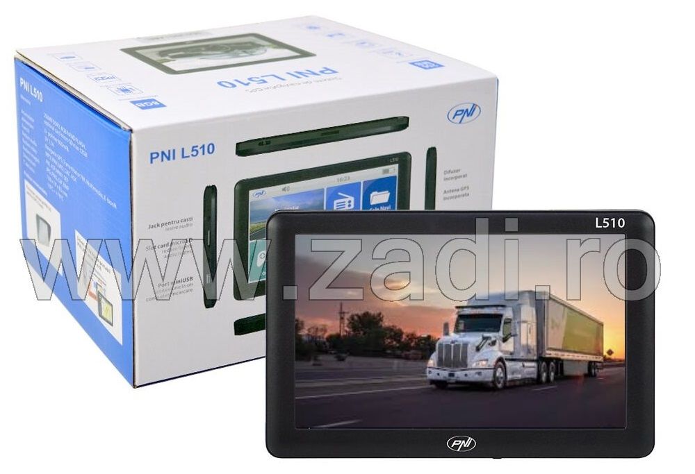 Gps PNI L510-4 programe instalate- model dedicat camion sau autoturism