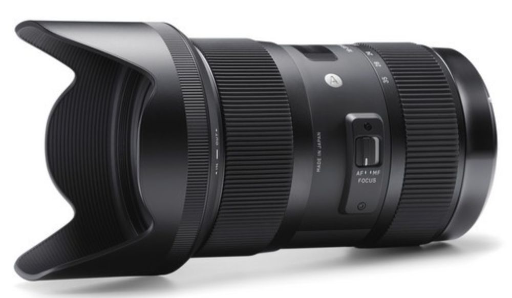 Объектив Sigma 18-35mm f/1.8 DC HSM Art для Nikon