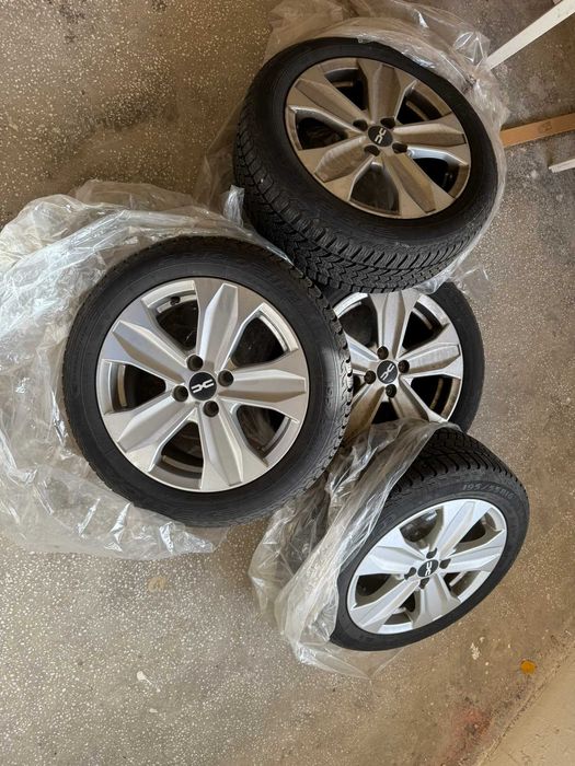 Set jante si cauciucuri 195/55/R16 Dacia Logan 3