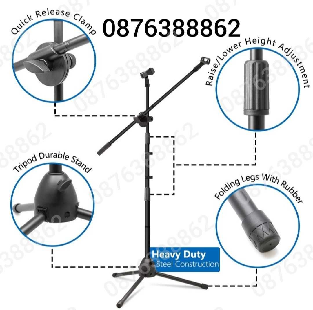 Стойка за Микрофон в комплект с два държача