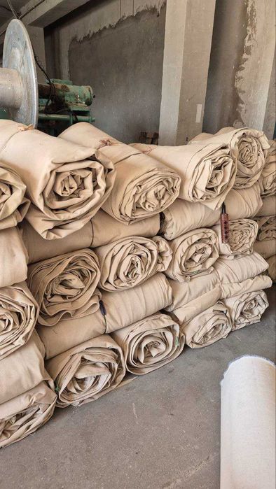 Brezent tent suvga qarshi - 7×8,5 м., 100 % paxta, zichligi 480 г/м²