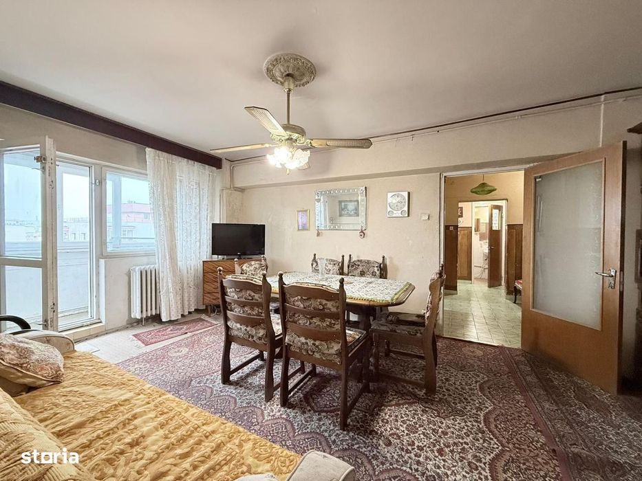 3 camere | Teiul Doamnei | Bloc din 83 | Reabilitat