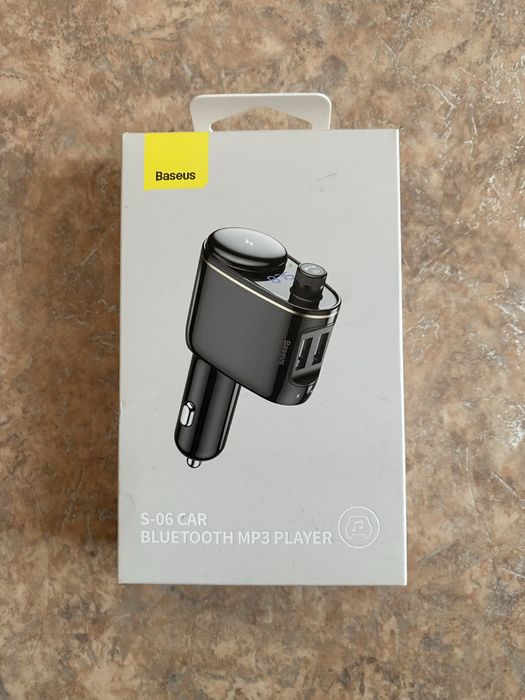 Fm модулятор с прикуривателем Baseus. Хороший звук Стерео. Bluetooth