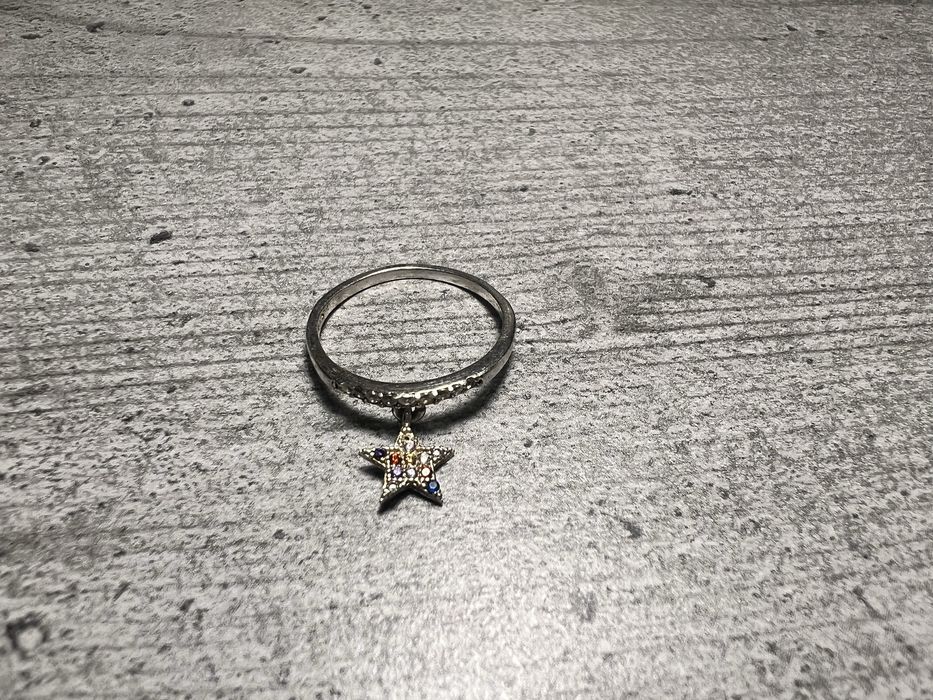 Inel de argint cu stea
