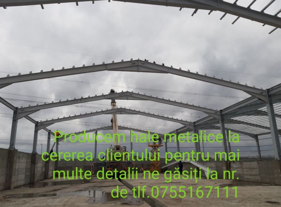 Vand hale metalice la cerere preturi de producator